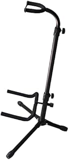 Rayzm Guitar Stand with Height Adjustment, Upright Metal Stand for Acoustic/Electric/Classical Guitars,Bass,Mandolin & Banjo