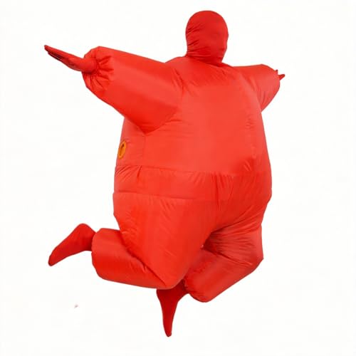 Qshine Adult Inflatable Full Body Jumpsuit Halloween Cosplay Costume - image 4