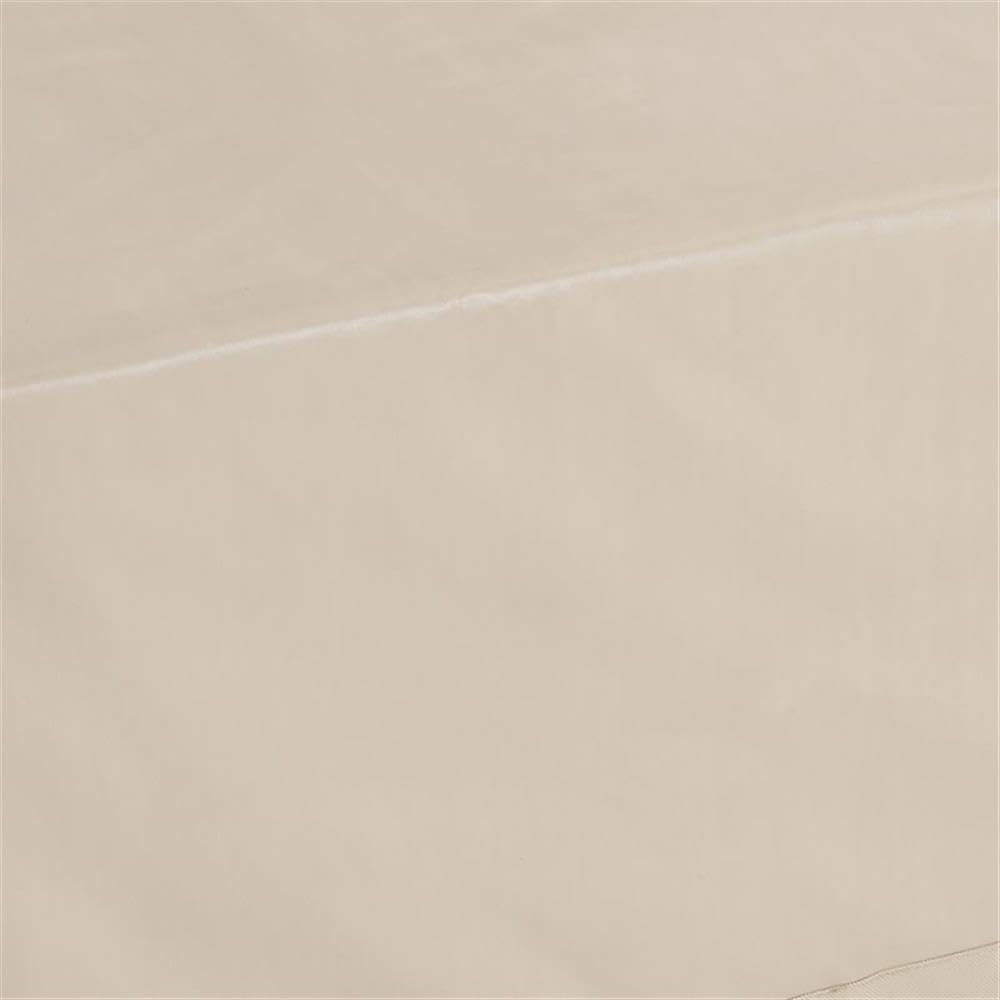 3-Piece Heavy-Gauge Vinyl Patio Furniture Cover Set, Tan Finish, Waterproof Protection for Loveseat, Armchair, Coffee Table, Reinforced Material with Sewn-in Drawstrings, Scratch and