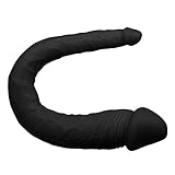 Diseño único: muy adecuado para juegos de amor entre usted y su amante uno frente al otro. Una gran oportunidad para dar y disfrutar placer mientras intercambiamos un intenso contacto visual y otras expresiones de cariño. El juguete de doble cabeza promete desde la inserción liberar sensaciones excitantes.