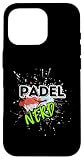 Carcasa para iPhone 16 Pro Nerd Tenis Padel
