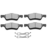SCITOO D1047 Front Ceramic Brake Pads Sets Fit For Ford For Escape 2005-2012,For Mazda Tribute 2005-2006 2008-2010,For Mercury Mariner 2005-2011