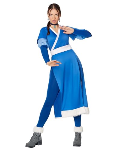 Spirit Halloween Adult Katara Costume - Avatar the Last Airbender, Women