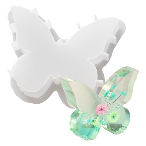 Moldes de de silicona, Molde de de silicona, Molde ligero Moldes de horno para mariposas - Molde de decorativo, Bandeja de cubitos de hielo de para fermal