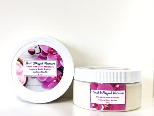 Just Whipped Haircare|Ultra Rich 24 Hr Luxury Body Butter-8 Oz.| Moisturizing| Free Of Parabens, Sulfates, Silicones, Pthylates (Homemade Jam) #TOP29