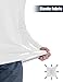 MAGCOMSEN Men's 1/4 Zip Sweatshirt Long Sleeve Fleece Lined Thermal Quarter Zip Pullover Golf Half Zip Sweater Thermal Tops White,M