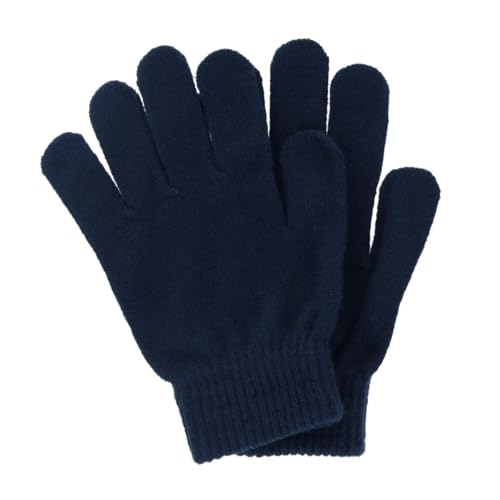 Image of Kids' 4-7 Striped 2-Piece Winter Beanie and Glove Set