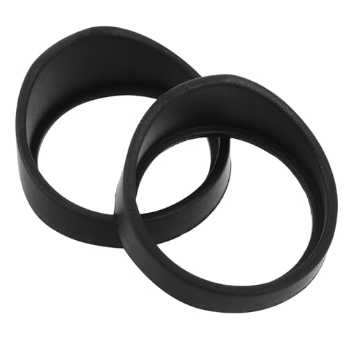 Housoutil Protective Eyepiece Covers for Microscopes Telescopes Plastic Reusable Shields 32-35mm Fit Comfortable Eye Protection