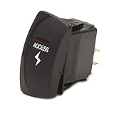 Carling On/Off Contura IV Boat Rocker Switch | Accessory 3 Spade 12V