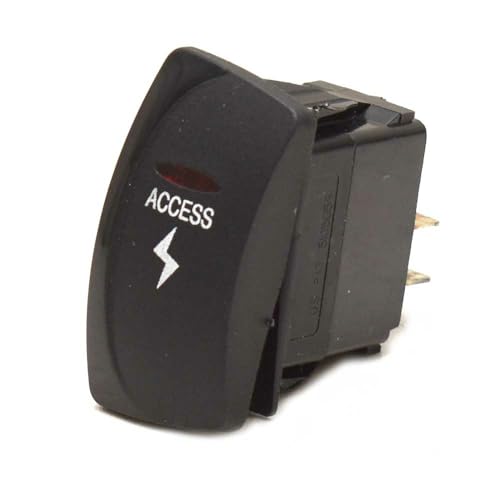 Carling On/Off Contura IV Boat Rocker Switch | Accessory 3 Spade 12V