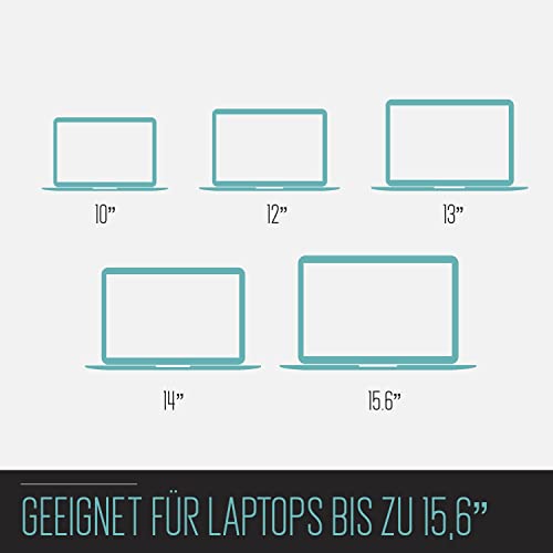 Lüfter für Laptops und Notebooks bis 16 Zoll - mit leisen Kühlungslüftern, zusätzlichem USB-Eingang, der die Lebensdauer des PCs erhält – Bild 6