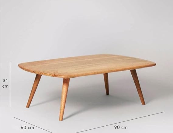 Image of BAJOUM Classic Royale Sheesham Wood Creation Center Table for Home & Office, Wooden Coffee Table|Tea Table