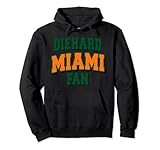 Diehard Miami Fan - Miami Football Pullover Hoodie