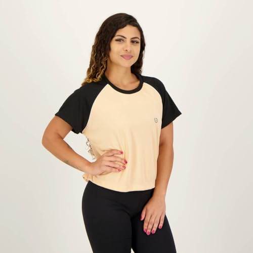 Camiseta Area Pipa Feminina Bege