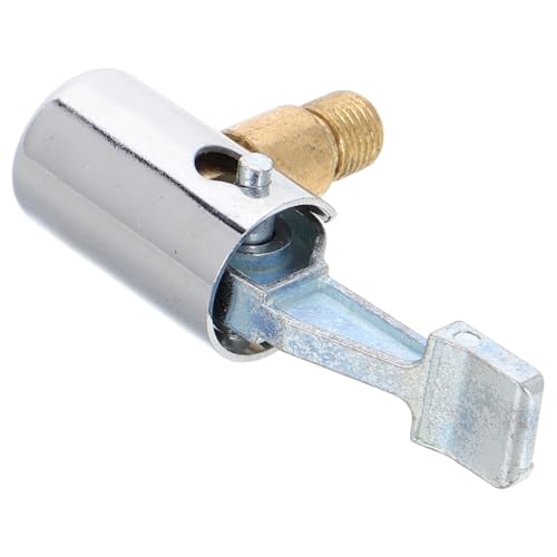 GRIRIW Locking Air Chuck Tire Inflator Brass Made Universal Fit Air Hose for Car Tyres Bike Air Beds Inflatable Toys