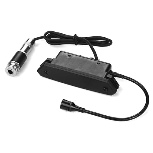 サウンドホールピックアップ プロフェッショナル アコースティック ギター アクティブ サウンドホール ピックアップ マグネティック + マイク デュアル ピックアップ ボリューム コントロール付き