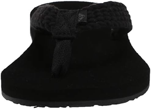 Roxy Women's Porto Sandal Flip Flop, Black 20, 8 M US | Image 1