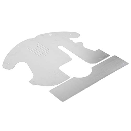YUKERMARB Escudo del Convertidor Catalítico, Cubierta del Convertidor Catalítico de Aluminio con Orificios de Ventilación, Placa Inferior Disuasoria contra Robo, Fácil Instalación, Apto para 2010