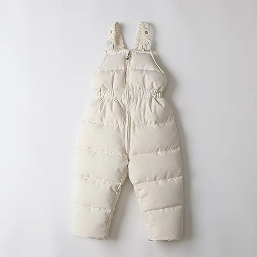 Boy Girl Snow Pant and Jacket Toddler Kids Snowsuit Winter Clothes Snow Bib Coat Hooded Puffer Thicken Outwear3