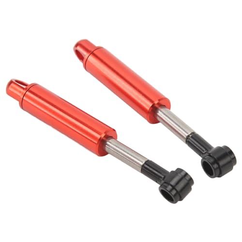 Amortecedor Rc de 62mm, 2 Peças de Substituição, Amortecedor de Carro Rc, Liga de Alumínio para Cami