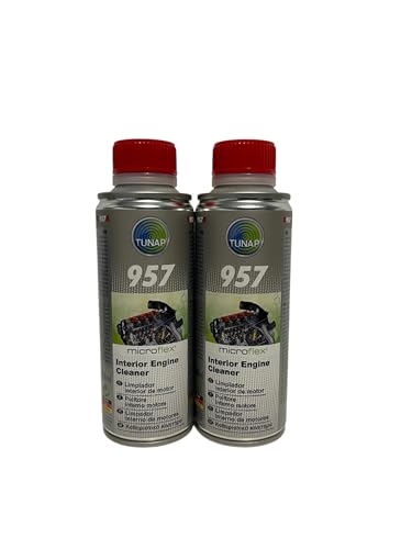 TUNAP Kit 2 Unidades 957 Limpiador Interior de Motor 200 ml. (957x2, 2 Unidades de 957 200Ml, 957-2)