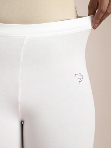Image of TWIN BIRDS Tailored Cut and Classic Fit Super Stretchable Elastane Fabric Churidar Leggings for Women