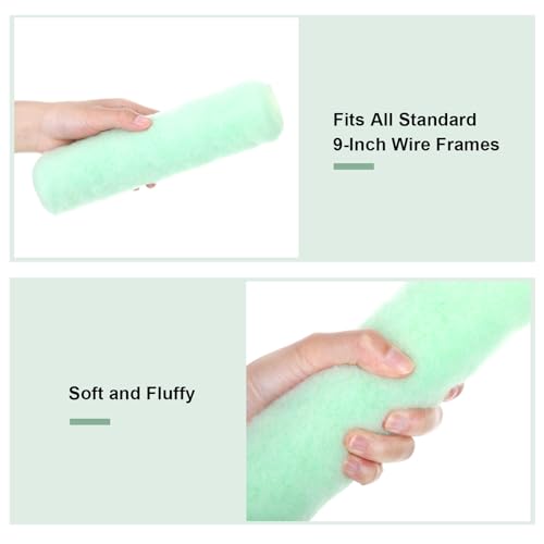 image for Gisafai 24 Pcs Paint Roller Covers Paint Rollers for Painting Walls Ro