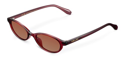 Image of Meller by Lenskart | Binti | Brown Full Rim Sunglasses | Medium Oval Frame | Polarised and UV Protection | Contemporary Styles for Men & Women | Designed in Barcelona