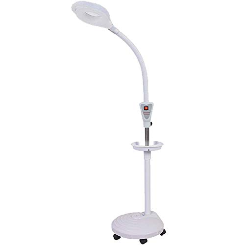 Preisvergleich Produktbild XGFJQZ Led Kaltlicht Lupen Lampe Tätowierungslampe Schönheitssalon LED Lupen Stehleuchte, Verstellbarer Schlauch 16X Lupe Lampe Licht für die Hautpflege Beauty Kosmetik Make-up Maniküre Tattoo Sal
