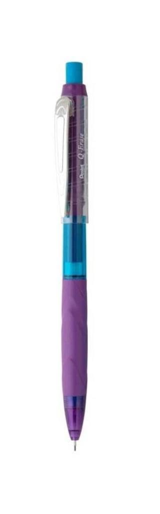 Pentel Q-Erase QE427 Mechanical Pencil with Retractable Eraser, 0.7 mm, HB Hardness (Pack of 1)