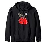 Boxer, boxeo, kickboxing, guantes de boxeo, competiciones Sudadera con Capucha