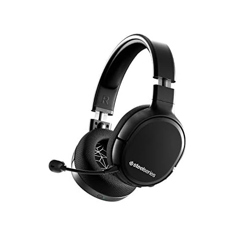 SteelSeries Arctis 1 Wireless Gaming Headset - USB-C - Abnehmbares Clearcast Mikrofon - für PC, PS4, Nintendo Switch und Lite, Android - Schwarz Cover