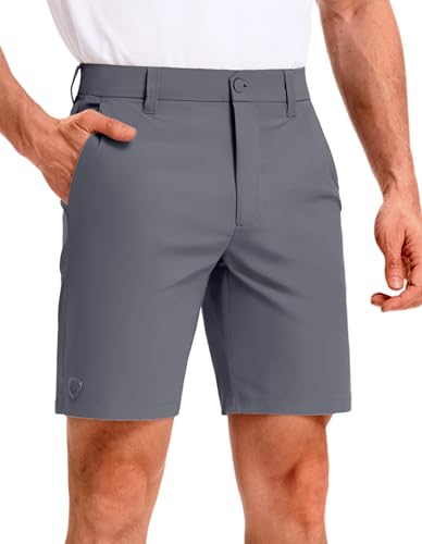 Short de golf homme confortable et résistant à l'eau pour bouger librement