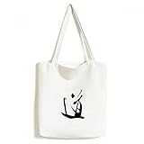 Dao China Ink Tote Canvas Bag Shopping Satchel Casual Handbag