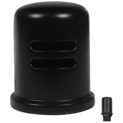 Dishwasher Air Gap Cover D201-1-62 Fits Most Air Gap Bodies with Solid Brass Inside, Skirted, Replacement for Air Gap Dishwasher Air Gap Cover, Cap Only, Pack of 1 Cover