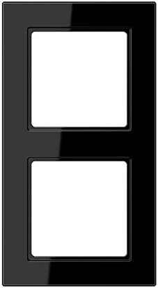 Jung AC 582 SW AC582SW Frame 2-Hole Series A Creation Black, Serie A