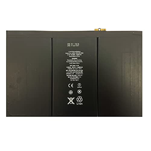 Batterie pour iPad 3 compatible A1389 haute capacité TY BETTERY