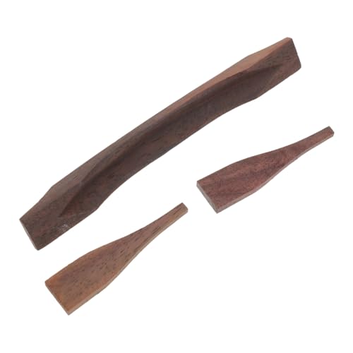 Selle de chevalet bois de palissandre pour guitare jazz contre les bruits parasites