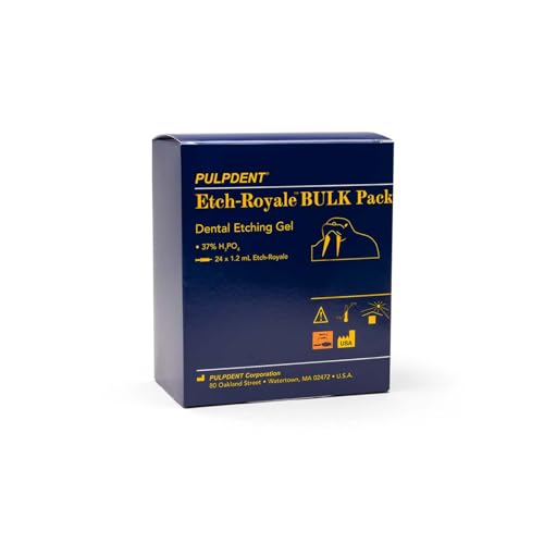 Pulpdent Corp ER24 Etch Royale 37% Phosphoric Acid Gel Syringes Bulk 24/Pk 1.2 Ml thumb #1