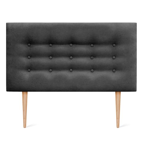 Cabeceros de Cama 135 Negro Marca DHOME