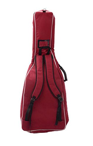 Kirstein »Easyline » housse pour guitare classique rouge vin au format 1/2 - Les Beatles, Paul McCartney, John Lennon, RIngo Starr, George Harrison Kirstein"Easyline" housse pour guitare classique rouge vin au format 1/2 – Image 3
