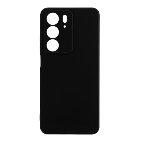 Shantime �\�t�g�P�[�X OPPO Realme C75x 4G �Ƃ̌݊������� �X���� �Ռ��z�� ���h�~ �_��f�� �O���b�v���₷���J�o�[(�u���b�N)