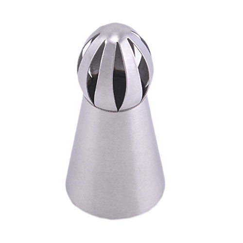 3 Style 1Pc Stainless Steel Russian Nozzle Tip Icing Cream Torch Piping Nozzle Tip Set Pastry