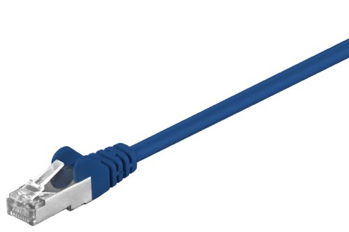 Goobay patch cable CAT 5e azul - CCA miniatura 1