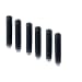 3Set X Muji Aluminum Body Fountain Pen Cartridge Refills Black Total 6 Refills