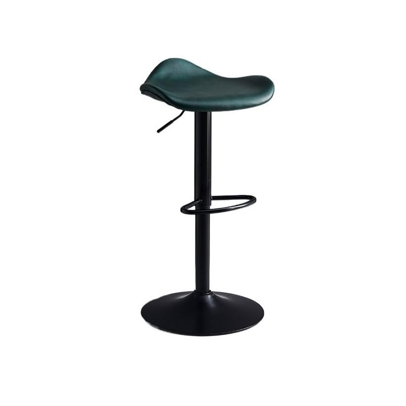 Tabouret haut de luxe vert pour îlot de cuisine moderne et salon