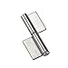 Stainless Steel Industrial Machinery and Equipment Flag Hinge Detachable Open Hinge 1Pcs(R)
