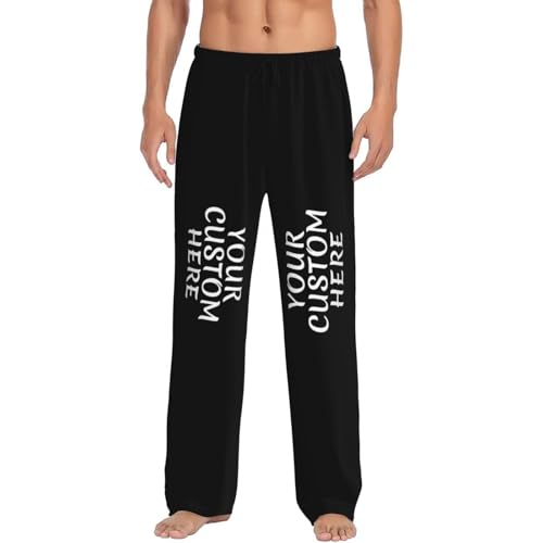 Custom Pajama Pants Personalized Face Photo Pj Bottoms Custom Pajama Pants With Pocket Customized Pajamas Pants For Men