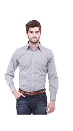 Buy Jogur Light Grey Color Formal Shirt 