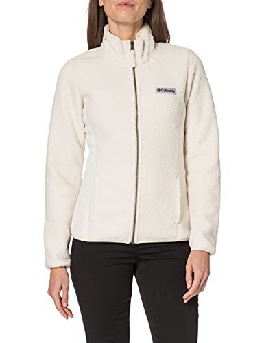 Giacca In Pile Columbia Donna - Chiusura Con Zip, Tasche Mani, Morbida E Confortevole